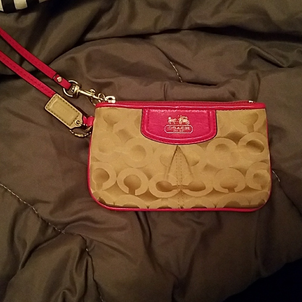Coach wristlet